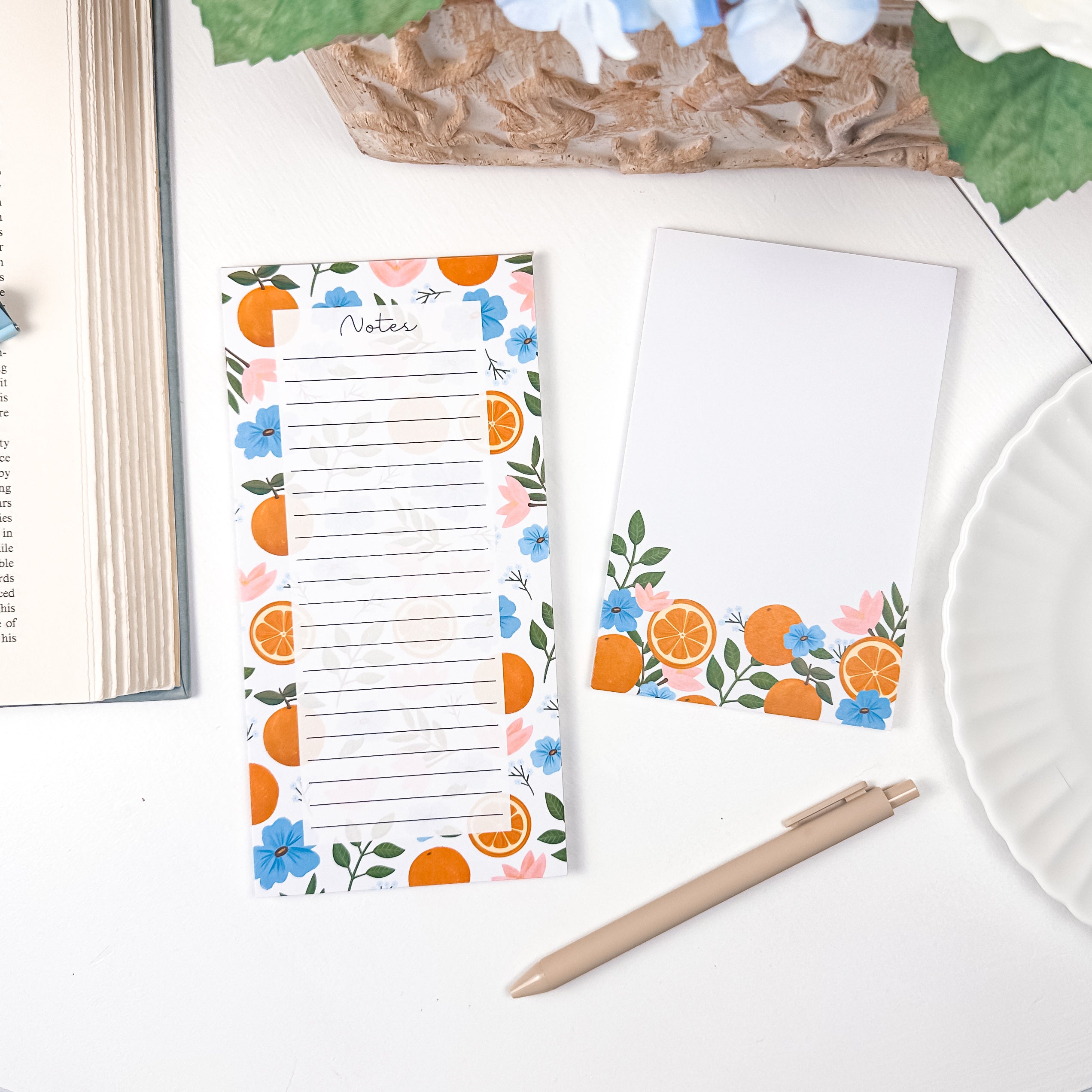 Orange Grove Notepad | 4”x6” 50 Sheets