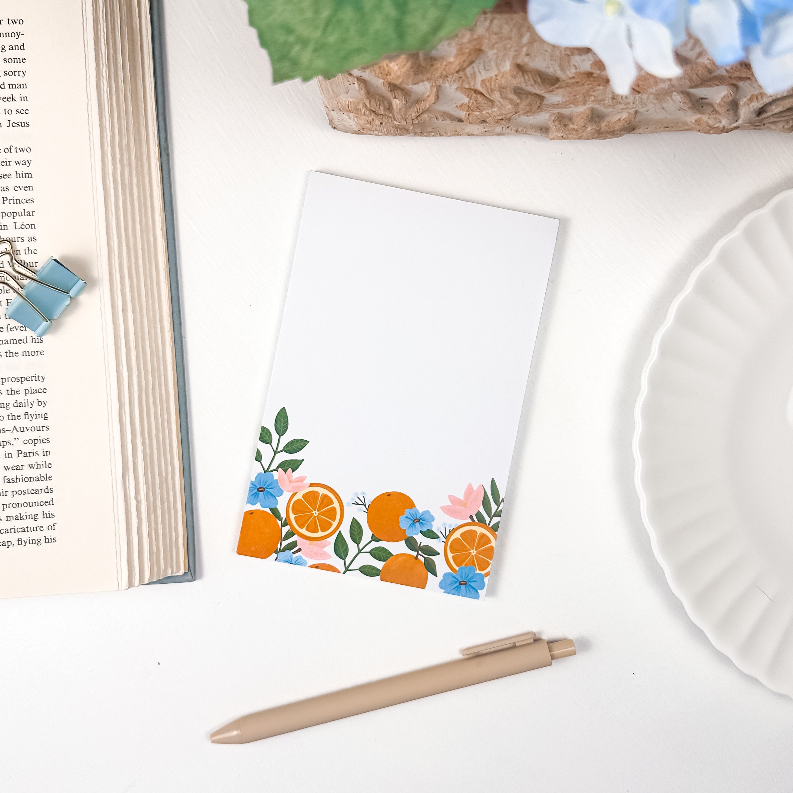 Orange Grove Notepad | 4”x6” 50 Sheets