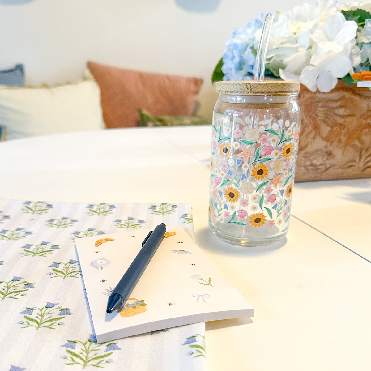 Coastal Bellflowers Sip & Savor Gift Set