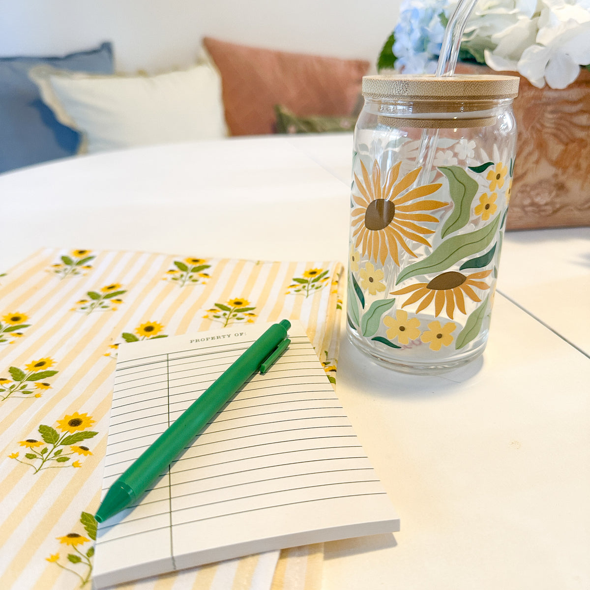 Sunflowers Sip & Savor Gift Set
