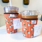 Autumn Blossom | Reusable Coffee Sleeve