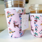 Rockin' Christmas| Reusable Coffee Sleeve