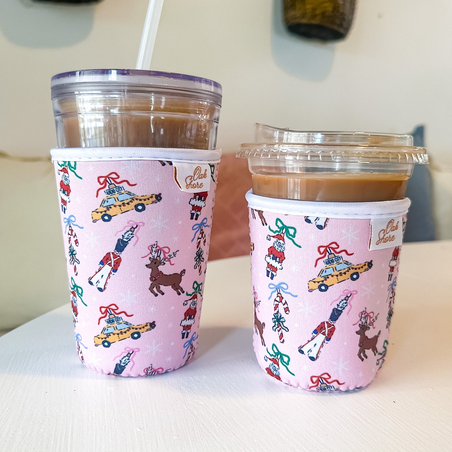 Rockin' Christmas| Reusable Coffee Sleeve