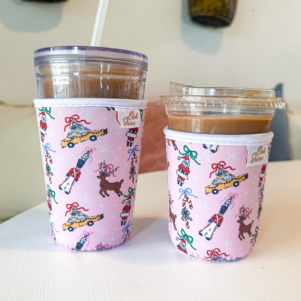 Rockin' Christmas| Reusable Coffee Sleeve
