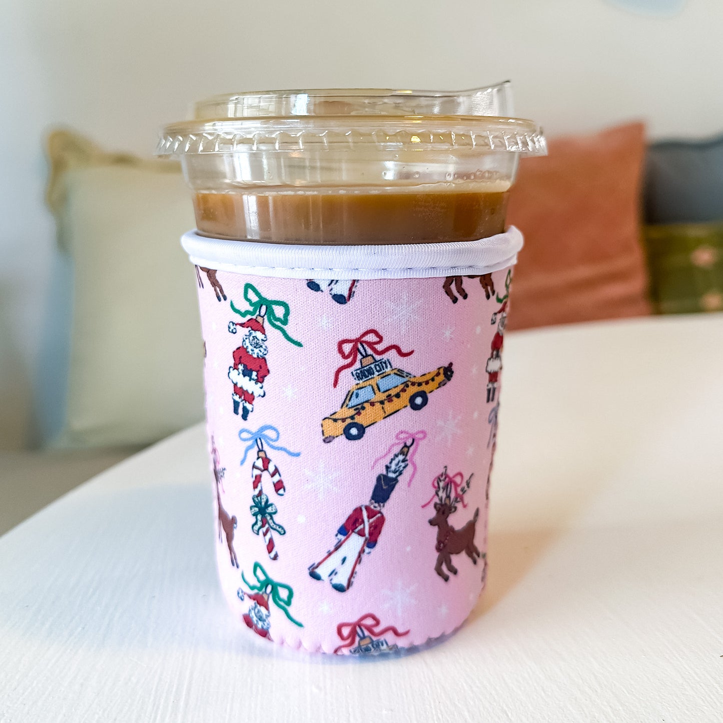 Rockin' Christmas| Reusable Coffee Sleeve