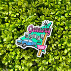 Getaway Motel Sticker 3"