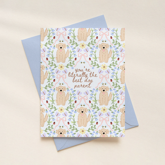 Best Dog Parent | Greeting Card
