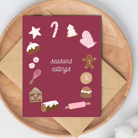 Seasons Eatings | Greeting Card