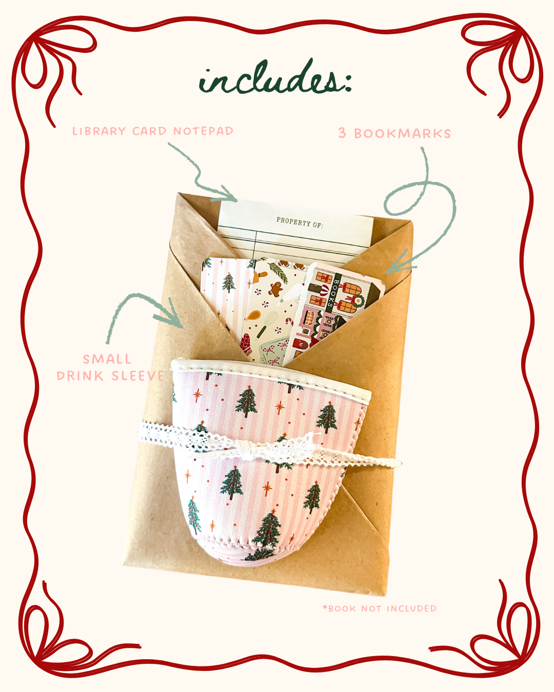 Bookmas Gift Set – Cozy Holiday Gift for Readers