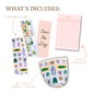 Beach Read Gift Set | Notepad, Bookmarks, & Coffee Sleeve