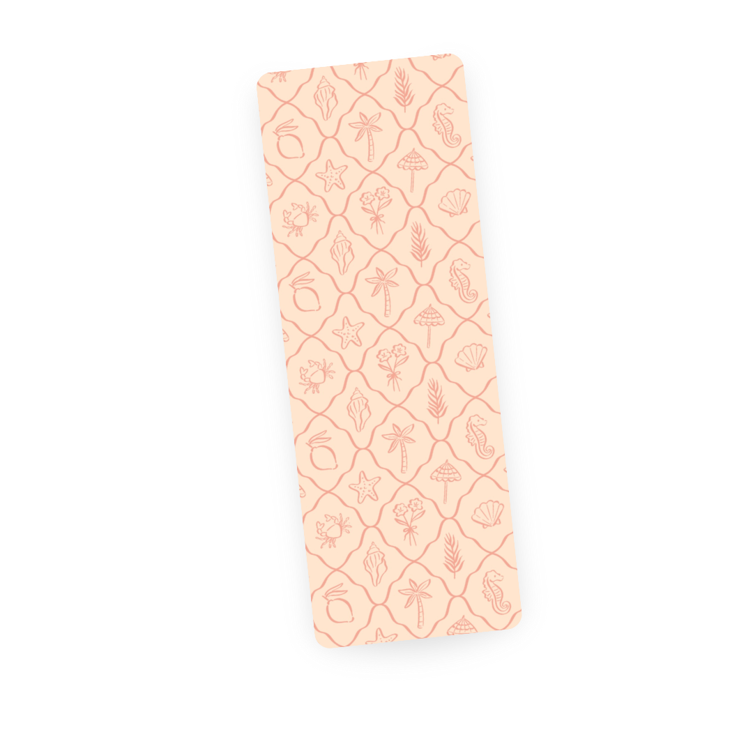 Pink Palm Summer | Bookmark