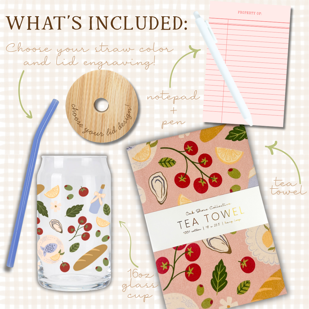 Mediterranean Summer Sip & Savor Gift Set