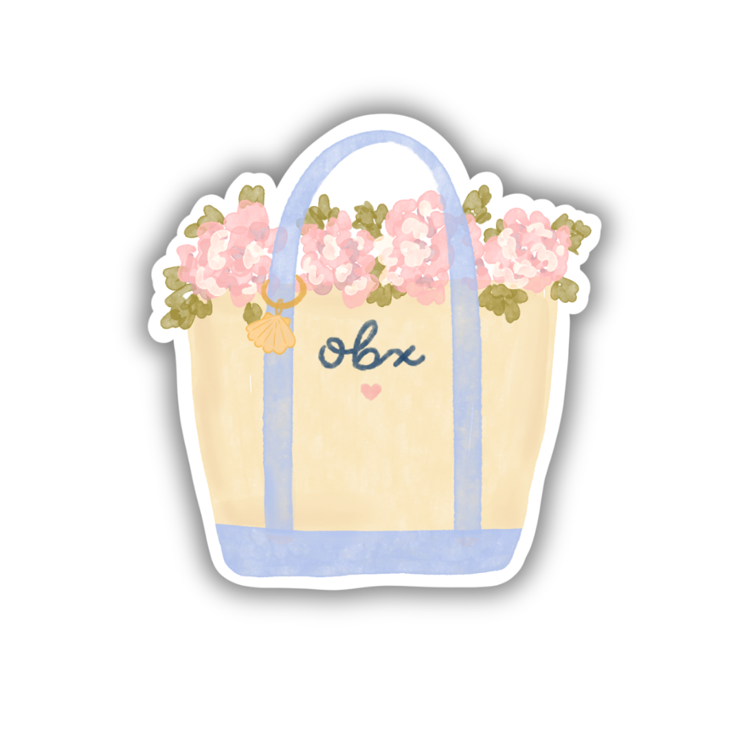 OBX Tote | Sticker 3"
