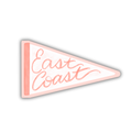 East Coast Pink | Sticker 3"