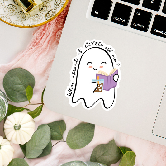 Little Old Me Ghost | Sticker 3"