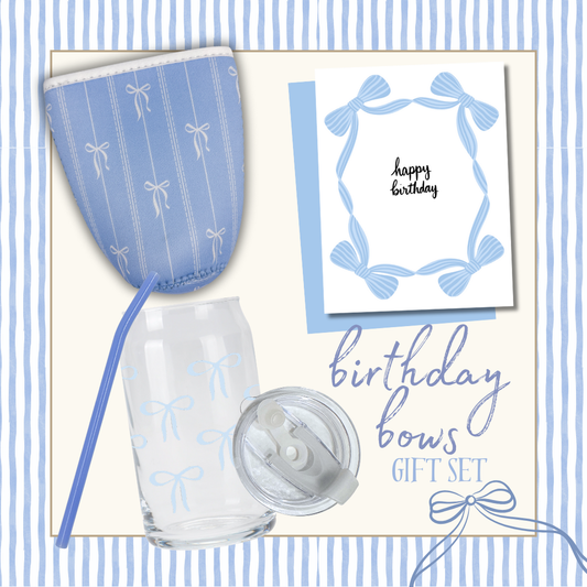 Birthday Bows Gift Set