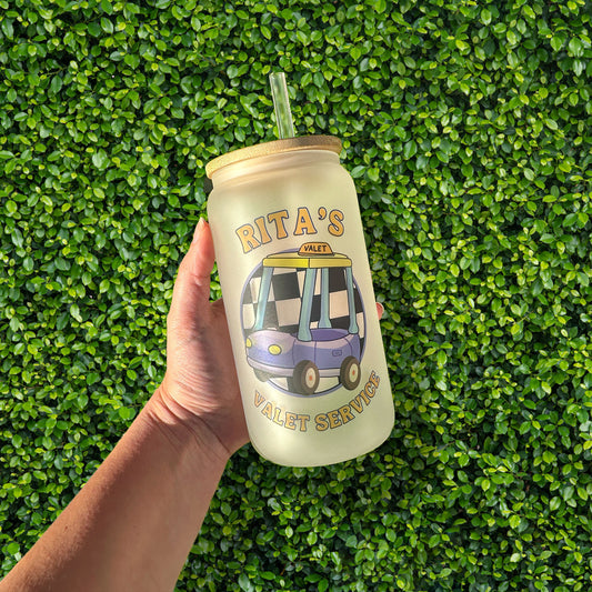 Ritas Valet | Frosted Glass + Matching Lid