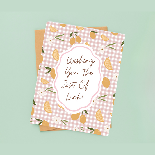 Zest of Luck | Greeting Card